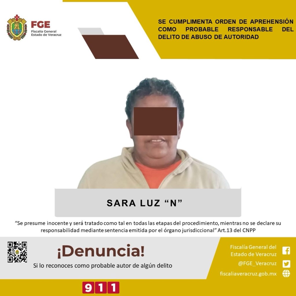 Nuevamente fincan delito a Sara Luz, pero está presa ya desde&nbsp;2014.