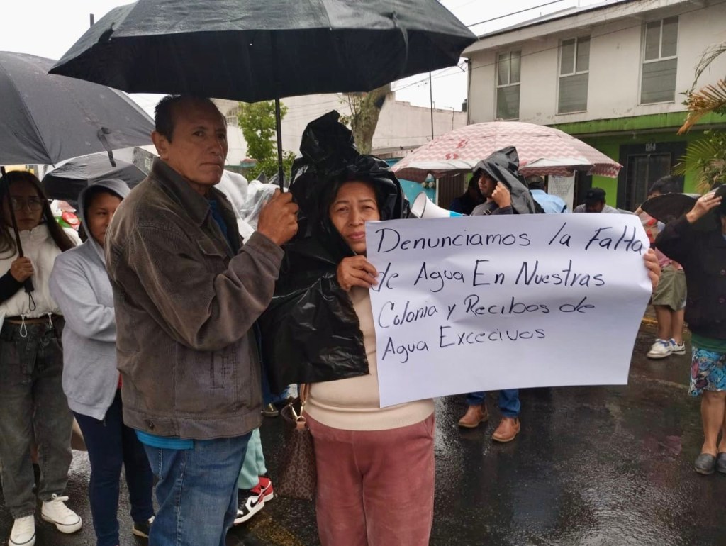 Protesta Antorcha en CMAS ante carencia de agua&nbsp;potable