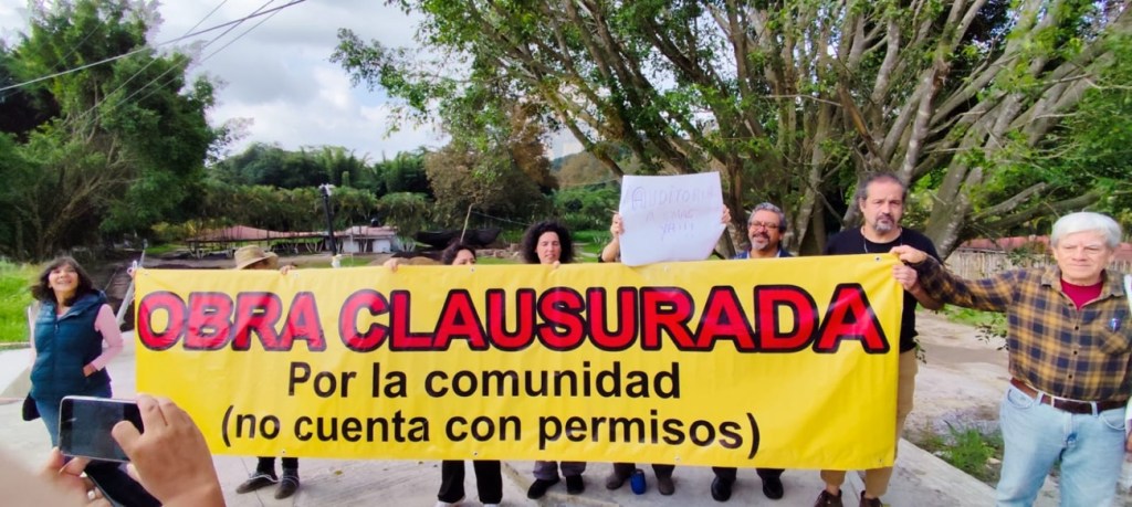 Se oponen vecinos de Zoncuantla Coatepec a centro comercial que estará a 100 metros del río&nbsp;Pixquiac.