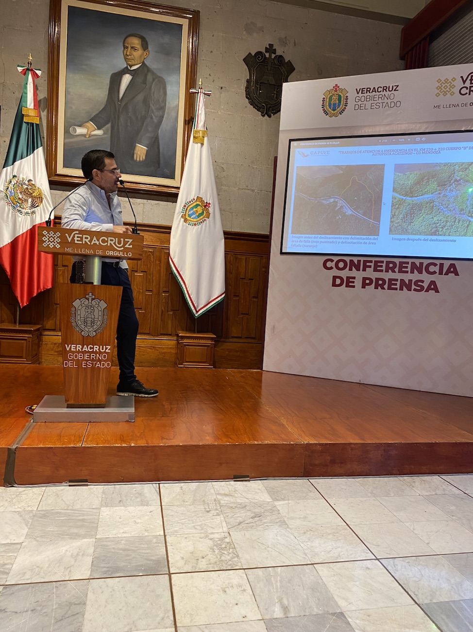 Aún hay trailers con combustible atrapados en derrumbe de Cumbres de Maltrata.