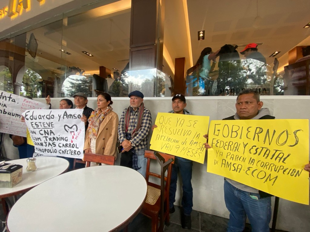 Cafetaleros acusados y apresados por presunto incendio del beneficio de café de AMSA en 2022, piden cierre del&nbsp;caso.