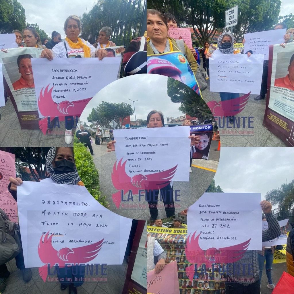 Pide Colectivo Solecito remoción de la Fiscal, por no resolver 320 desapariciones, de ese&nbsp;Colectivo.