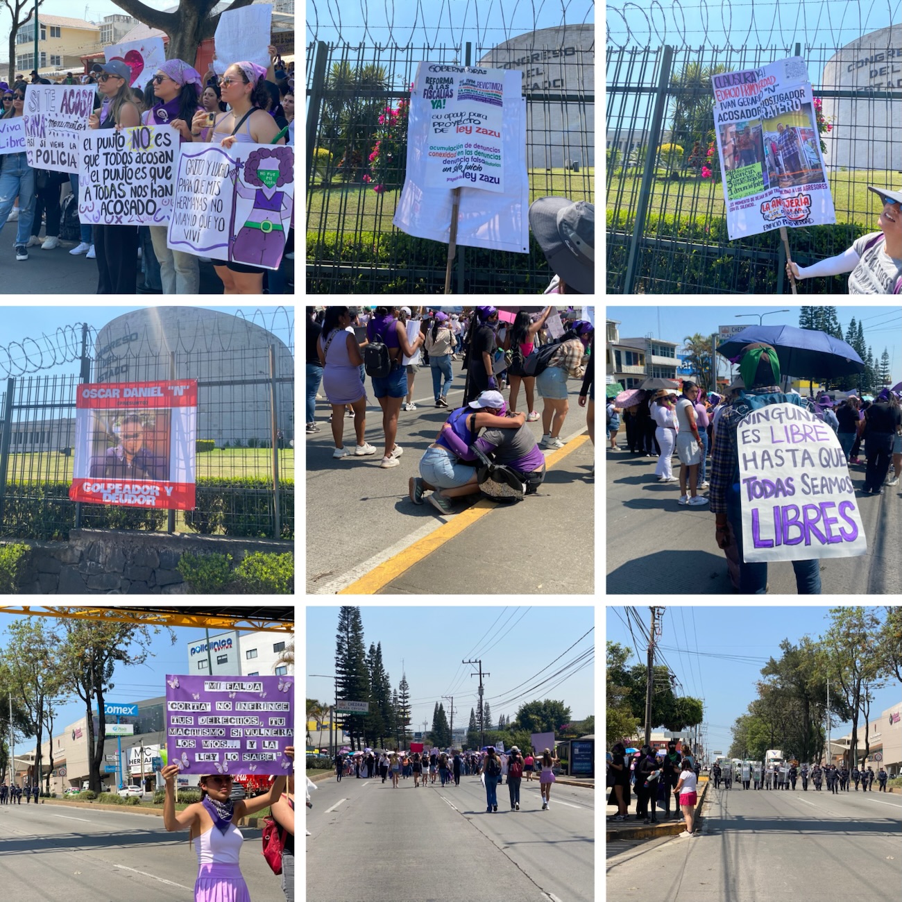 Marchan y develan una Antimonumenta. Xalapa es la octava ciudad y Veracruz el octavo estado en contar con una efigie.