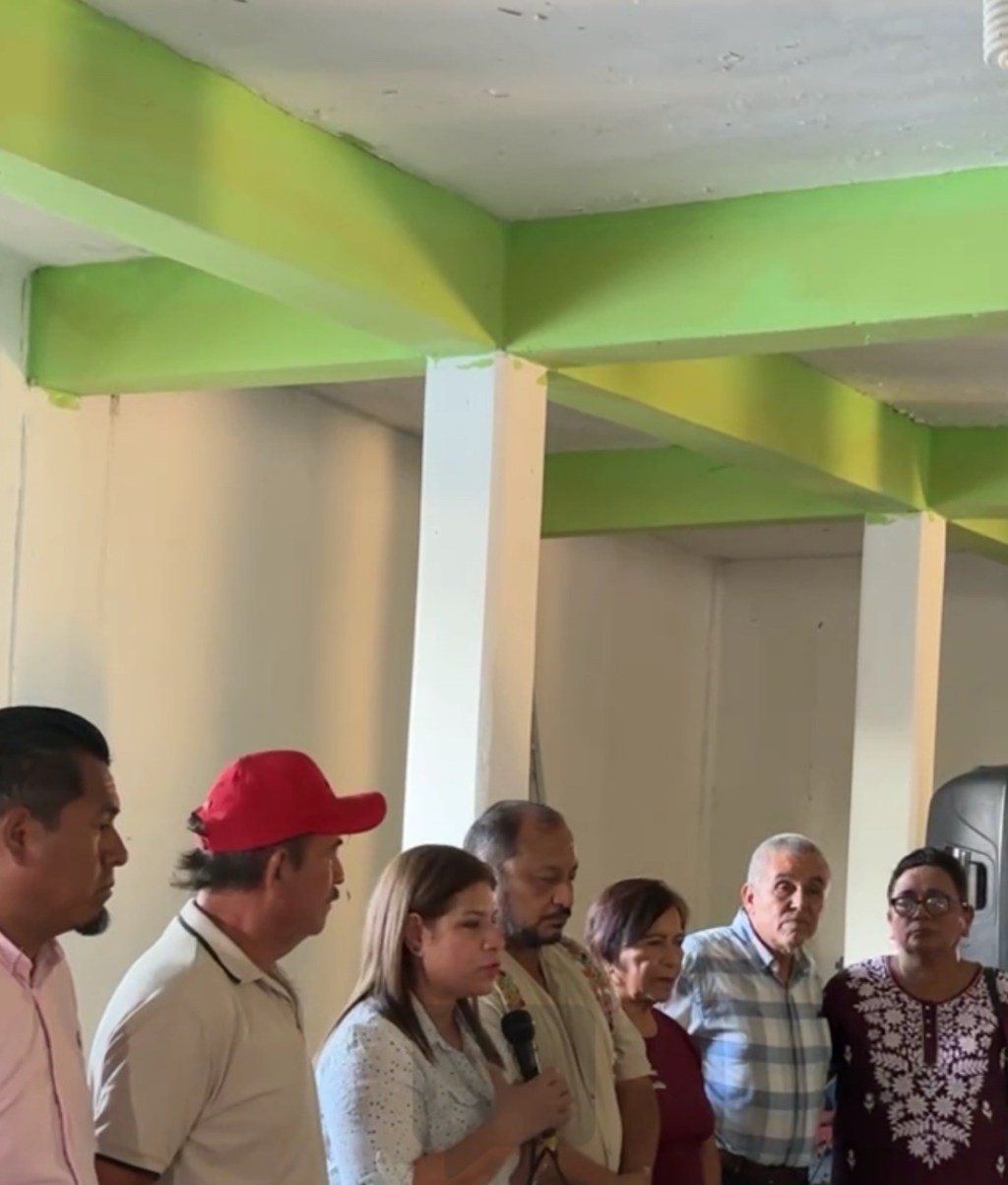 Amenazan a Elvia Merlin y se baja de la contienda, era candidata por&nbsp;Cosoleacaque.