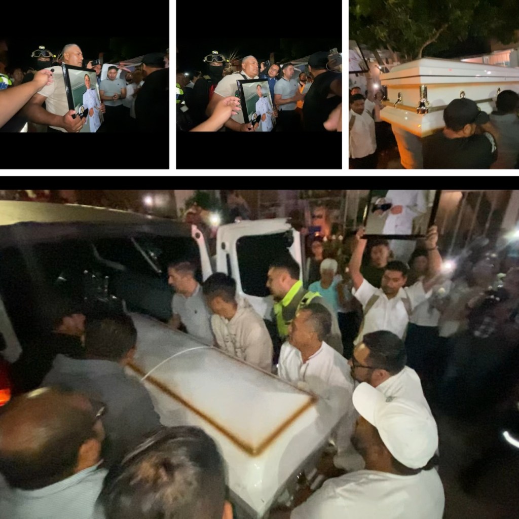 Llega en medio de llanto y aplausos el cuerpo de América a su domicilio en&nbsp;Xalapa.