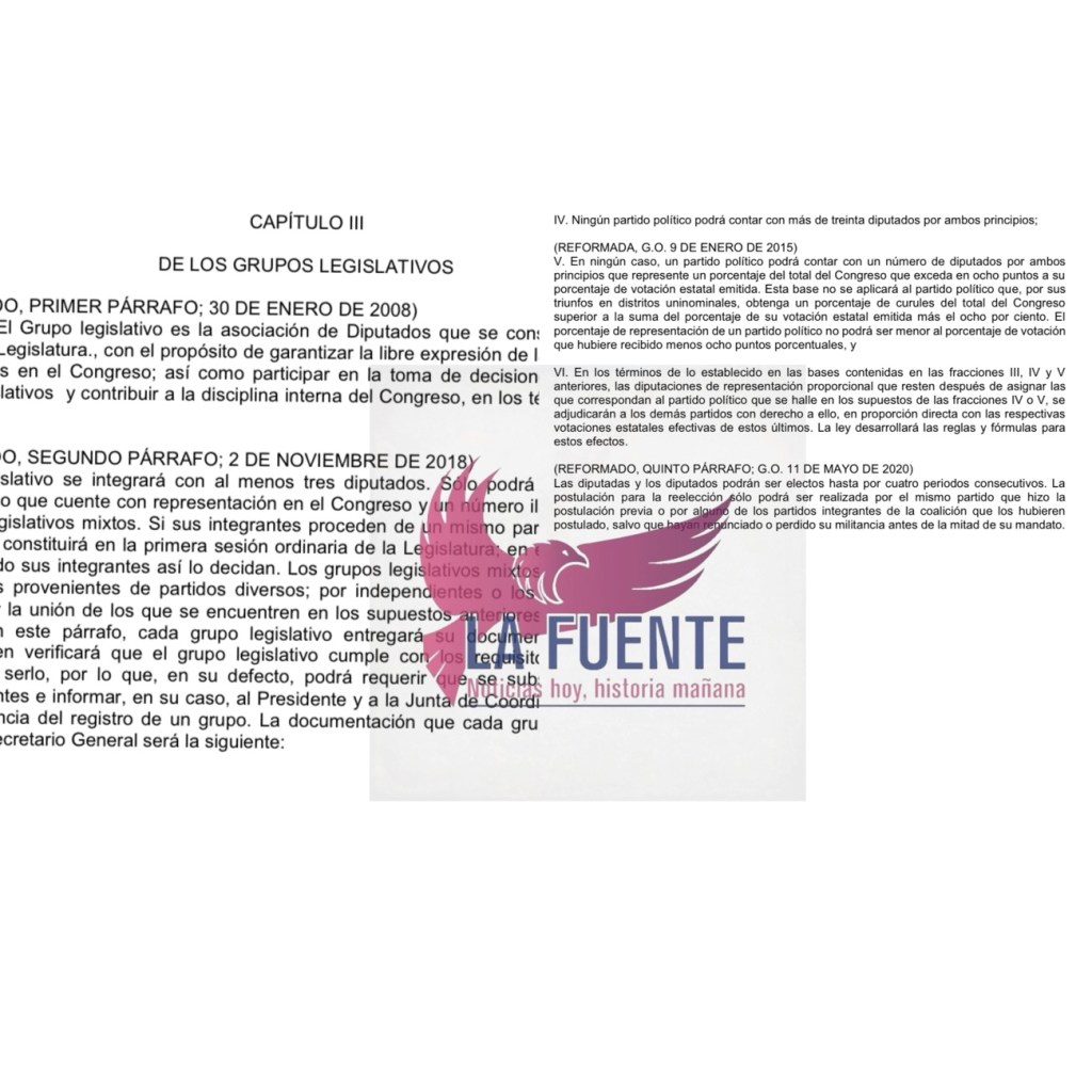 No afecta al PVEM el chapulineo de la diputada suplente de Igor Roji hacia MORENA; pero, es sobrerrepresentación?