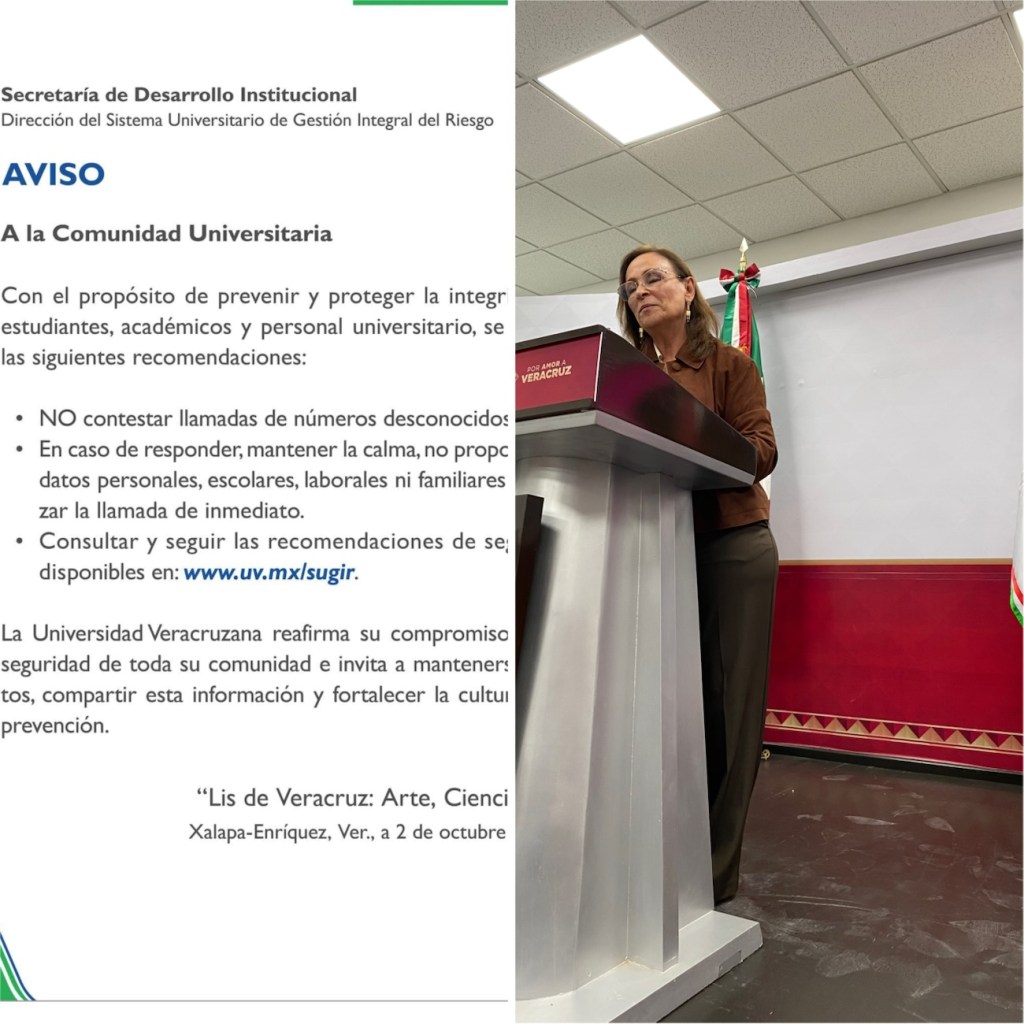 Se han bloqueado 1550 líneas de extorsión en Veracruz:&nbsp;Nahle