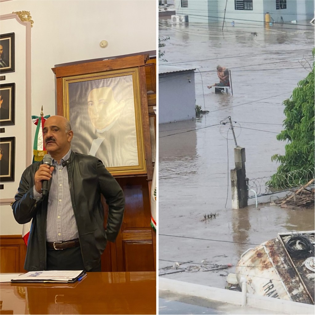 Gran parte de Poza Rica está bajo el agua :&nbsp;Ahued