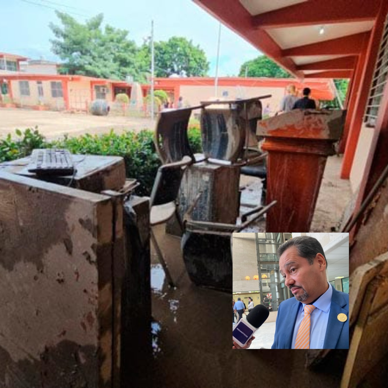 Escuelas del norte siguen sin clases y niños no toman virtuales porque en sus hogares perdieron todo y no hay internet ni computadora donde conectarse