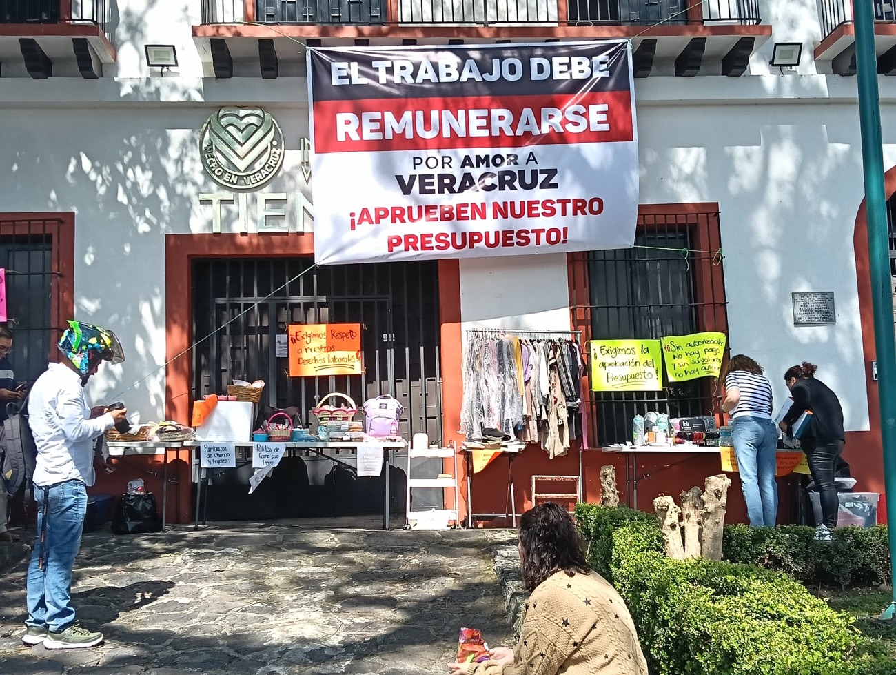 No les han pagado a empleados del Fideicomiso Fondo del Futuro en Xalapa