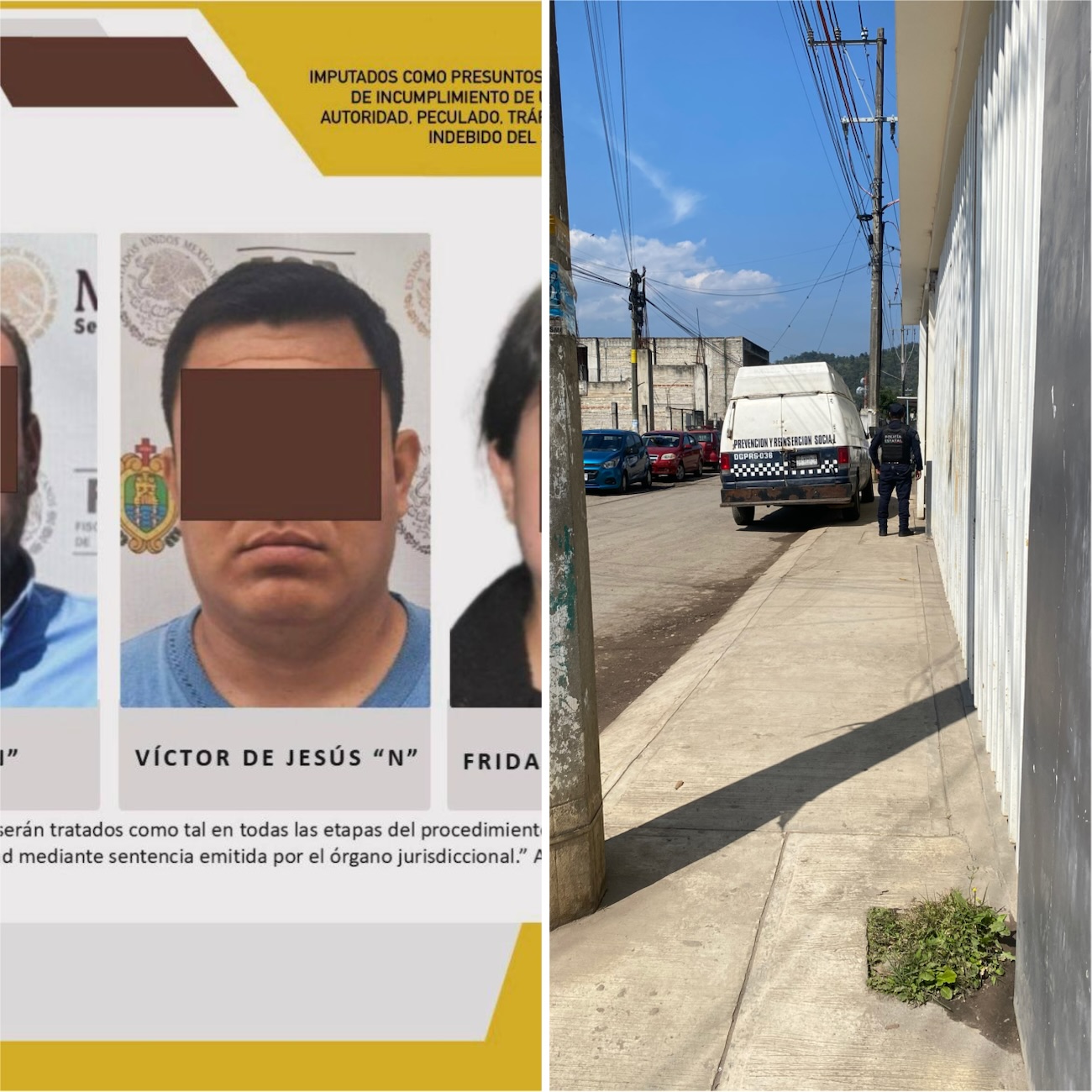 Ratifican medida cautelar a tres detenidos de la UPAV