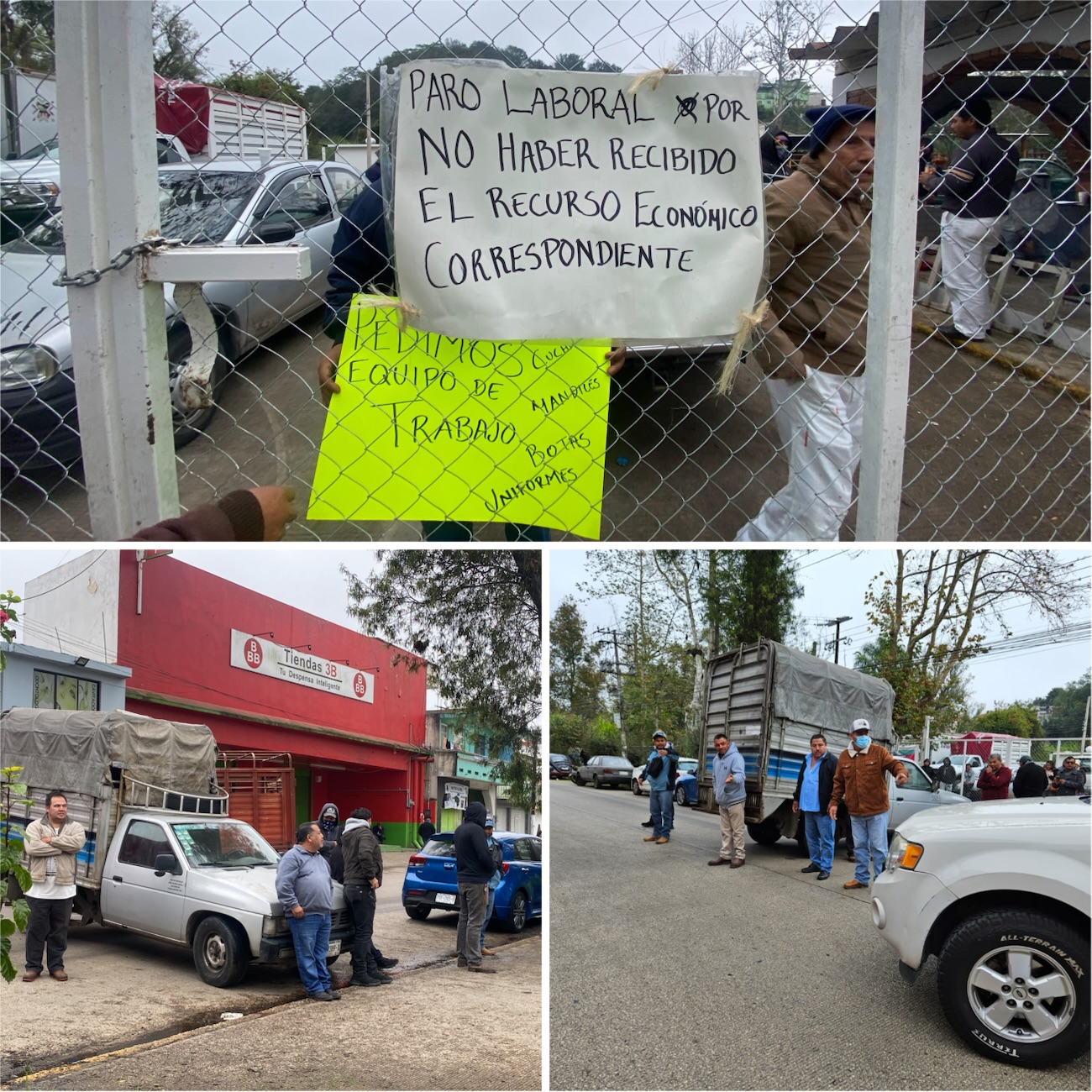 Sin carne Xalapa; tablajeros del rastro municipal tomaron por falta de pago las instalaciones y detuvieron la matanza de reses