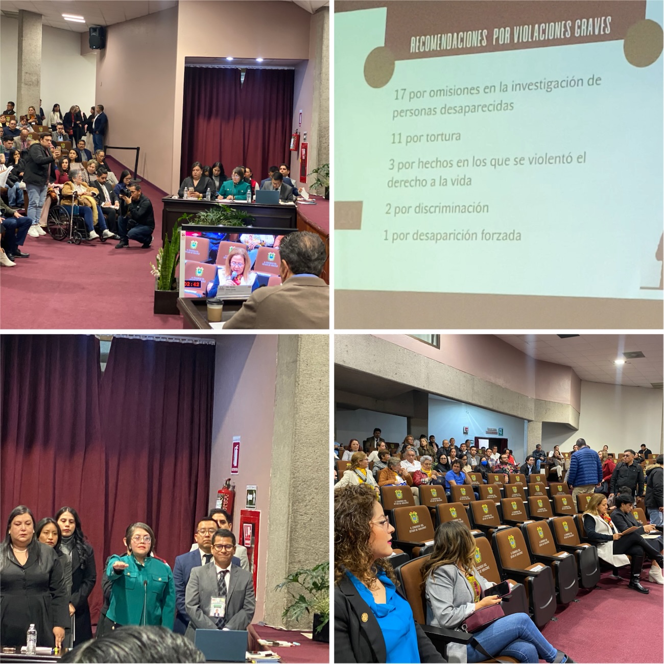 Hubo 17 omisiones graves en materia de investigación sobre desapariciones de personas informó la CEDH-FGE rechazó ocho recomendaciones