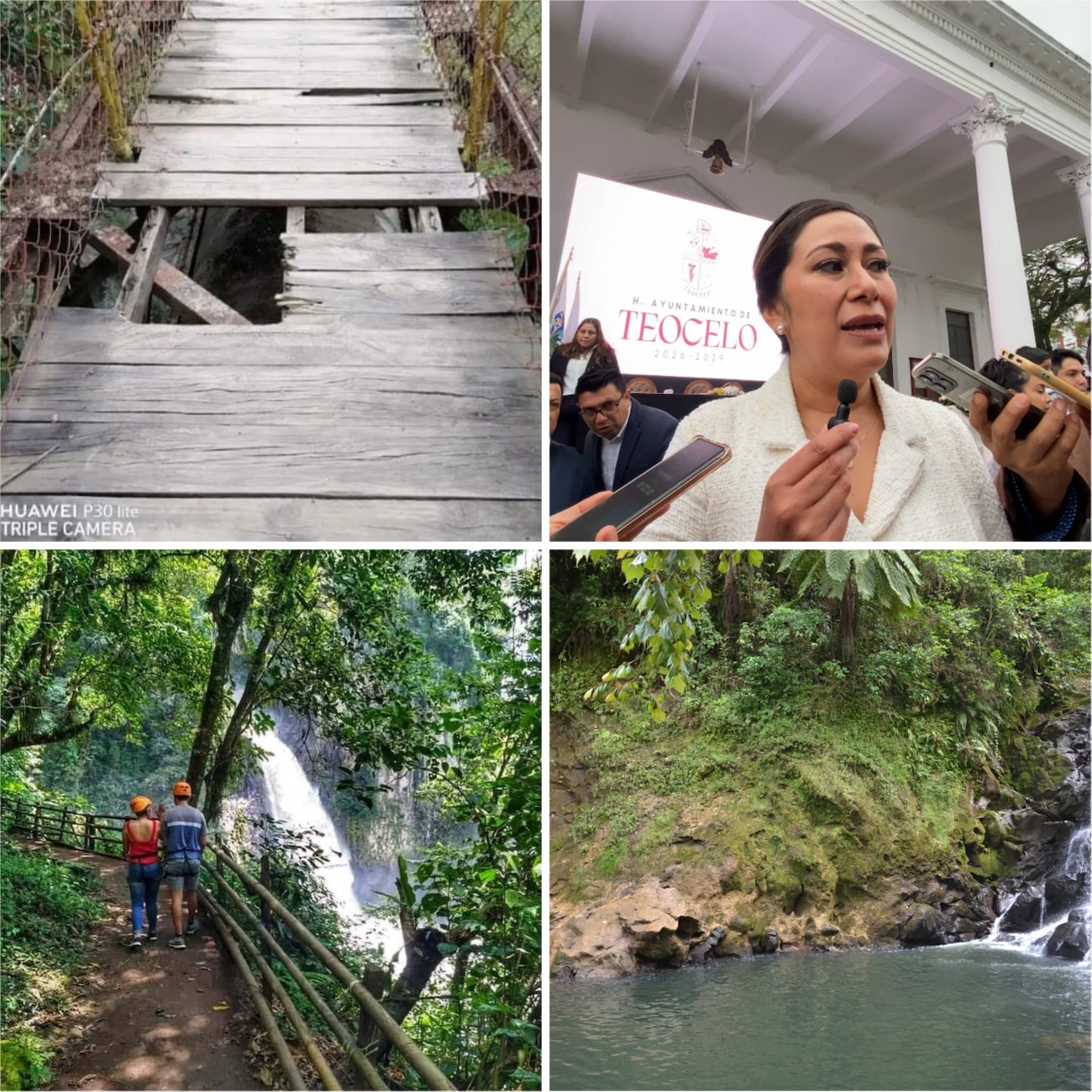 Rescatarán camino de Teocelo a Xico que da a cascada de Texolo para recuperarlo como atractivo turístico