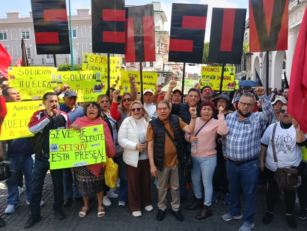 SETSUV vuelve a emplazar a la UV a huelga, ahora para el 5 de marzo a las 7 am; la UV le ofrece 4% de incremento, ellos piden&nbsp;20%