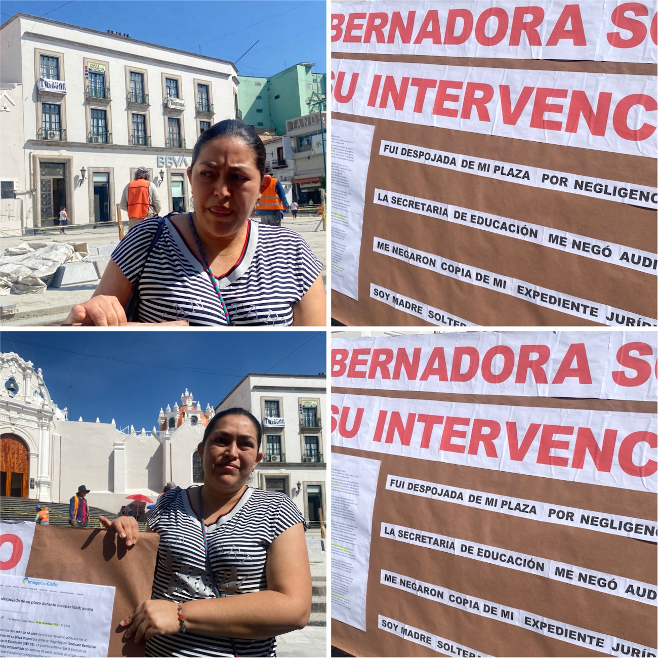 Una maestra tuvo incapacidad tras un accidente y su sindicato el SETSE; le quitó su plaza