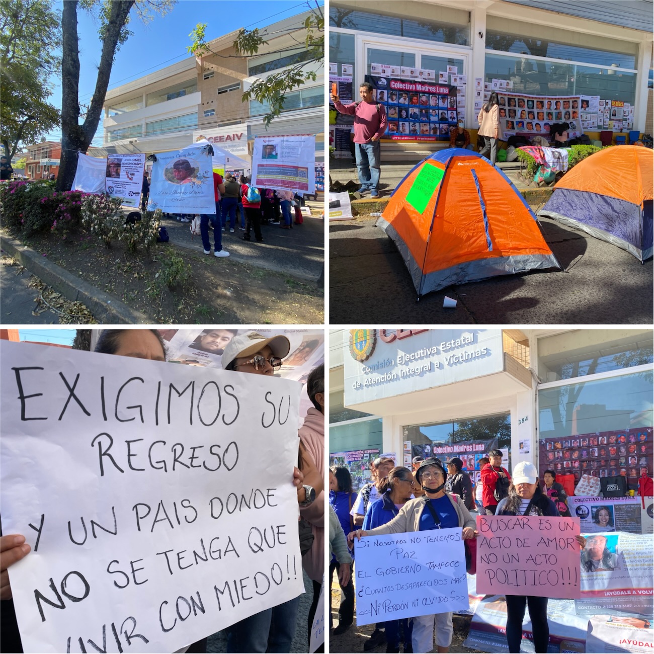 Namiko restringe viáticos a madres buscadoras, acusan. Argumenta recibió el CEEAIV con un desfalco de 25 millones de pesos del anterior comisionado