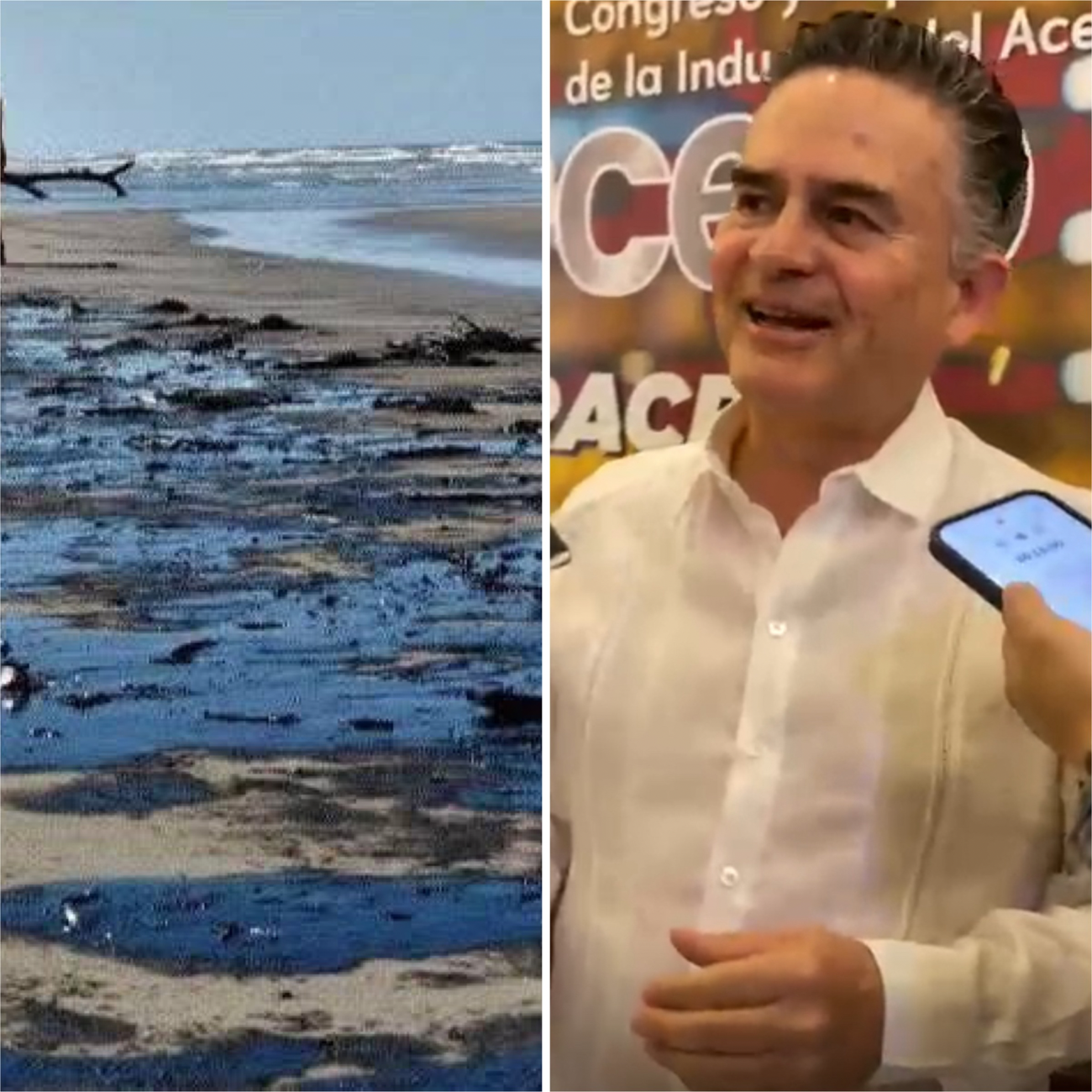 PEMEX levantará crudo de playas del sur de Veracruz, antes de Semana Santa, confía SECTUR