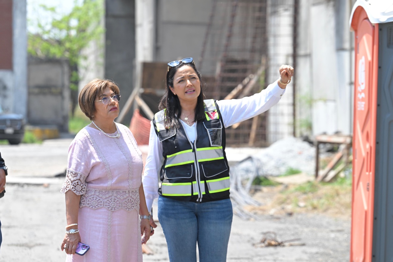 Supervisa alcaldesa de Veracruz obras de mantenimiento en el Puente Morelos