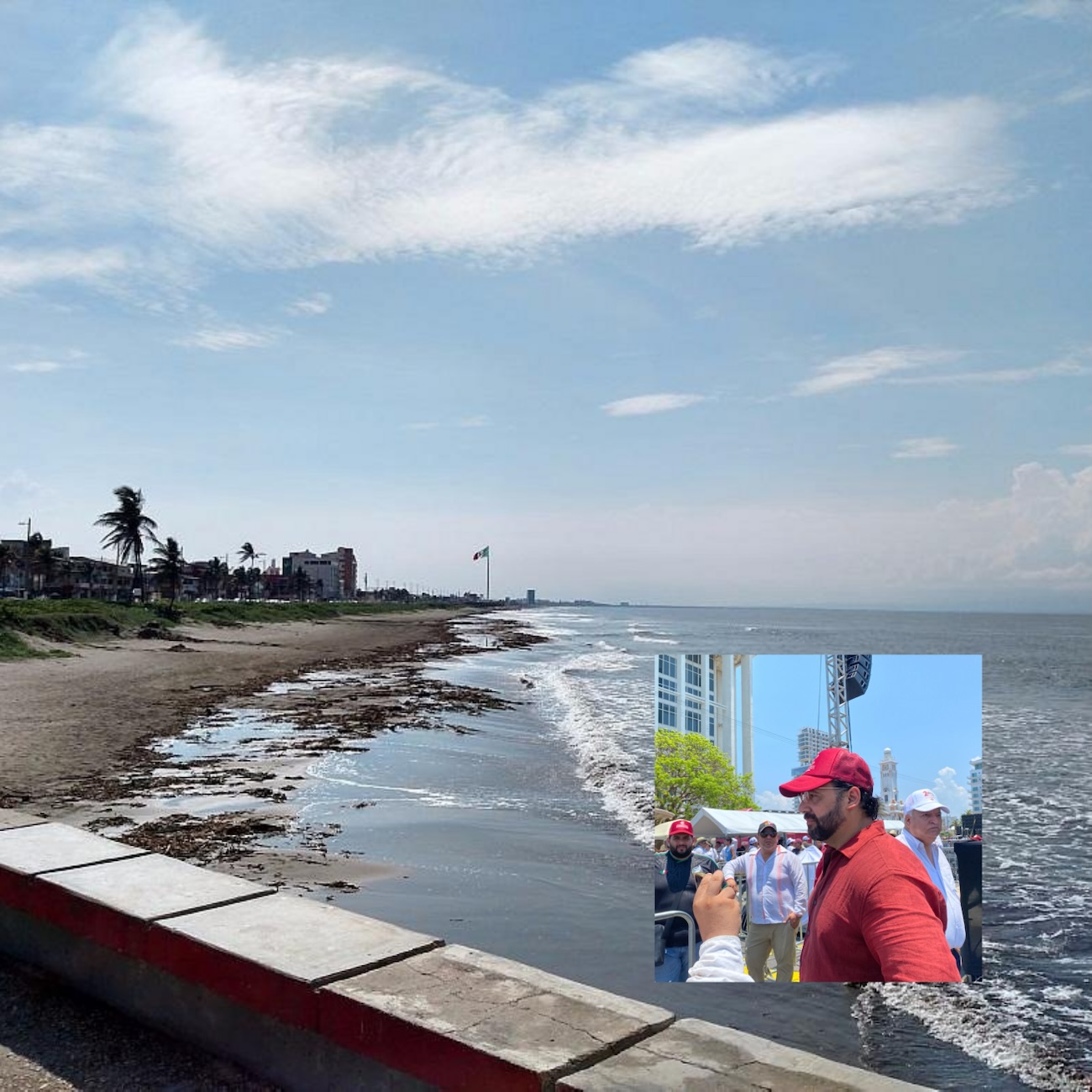 Modernización de segunda etapa del malecón de Coatzacoalcos estaría lista a principios de diciembre