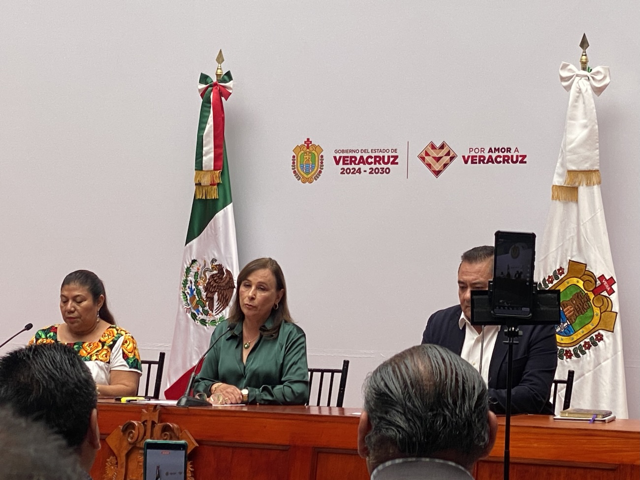 Rocío Nahle anuncia la escultura del Colotero, la reconstrucción del puente López Portillo y avances del nuevo C5 para el sur de Veracruz